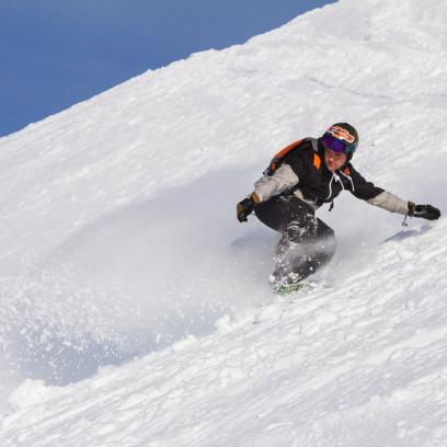 Boarder heaven for Michael Bird at The Remarkables
