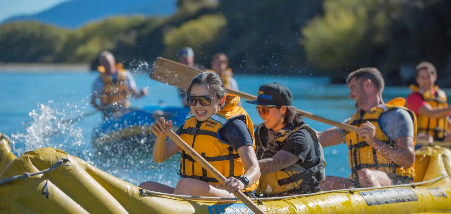 Queenstown Rafting Flow Fun Canoes and Rafts 3