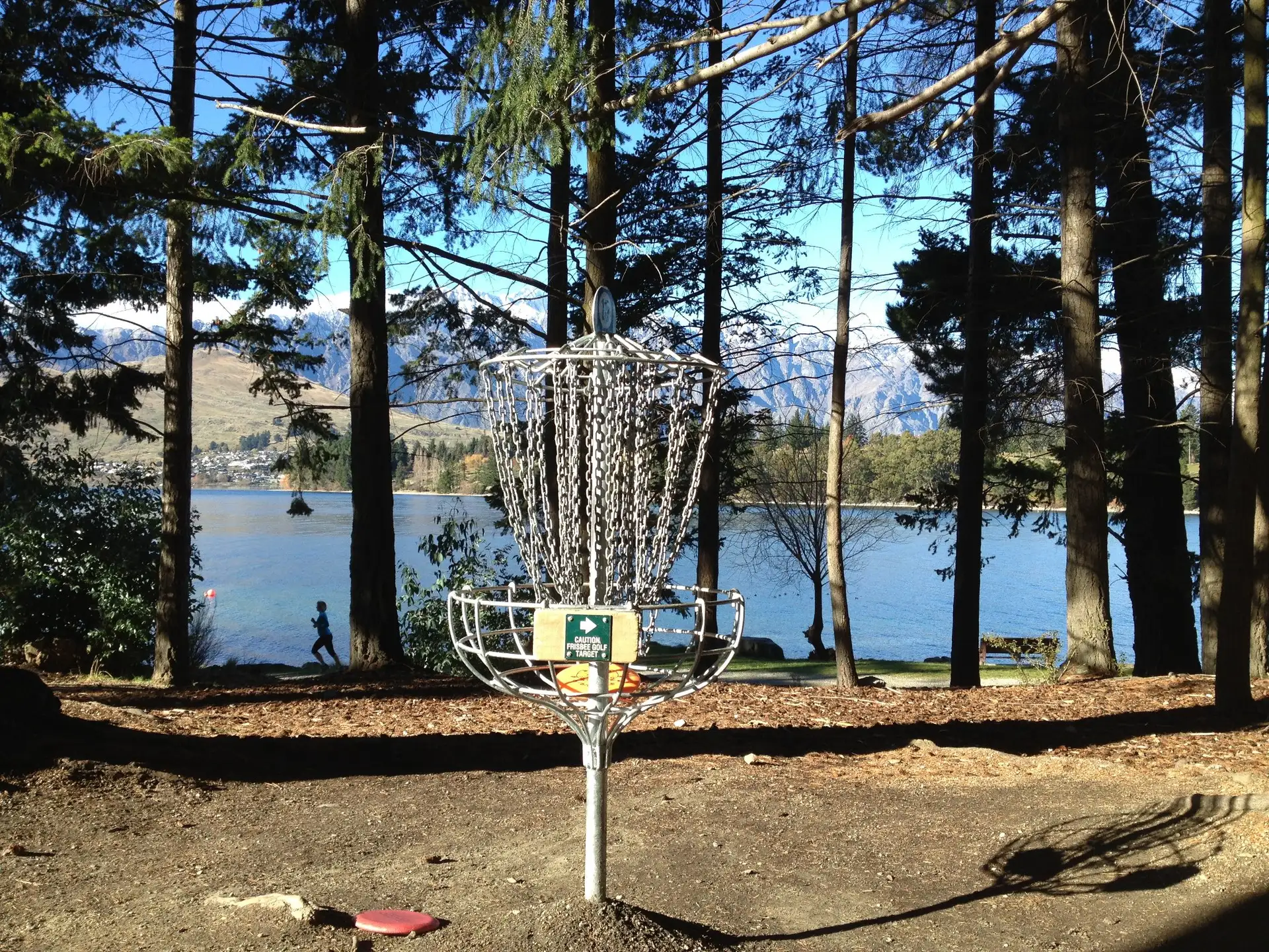 Frisbee Golf in Queenstown Gardens