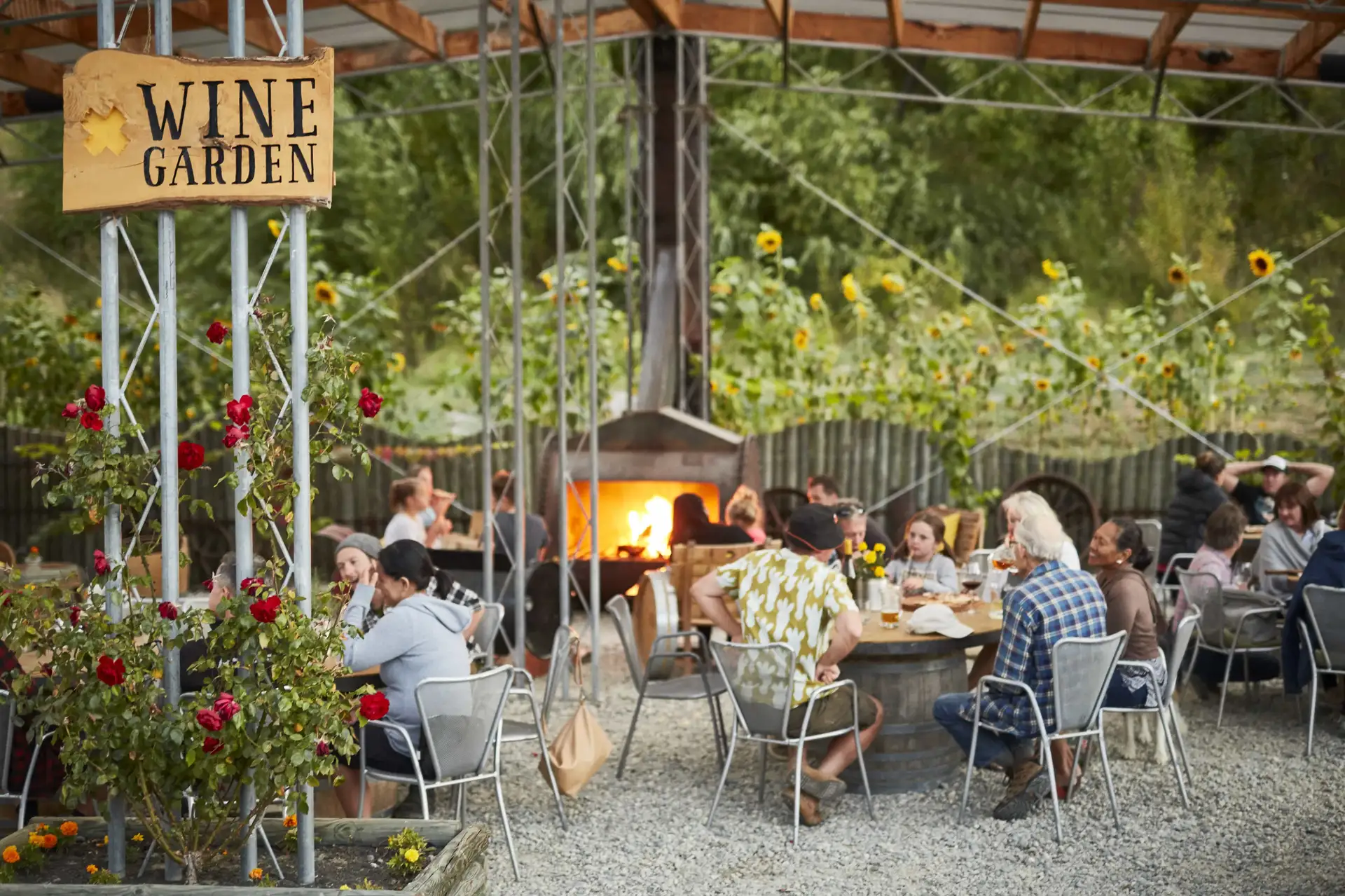 Kinross wine garden