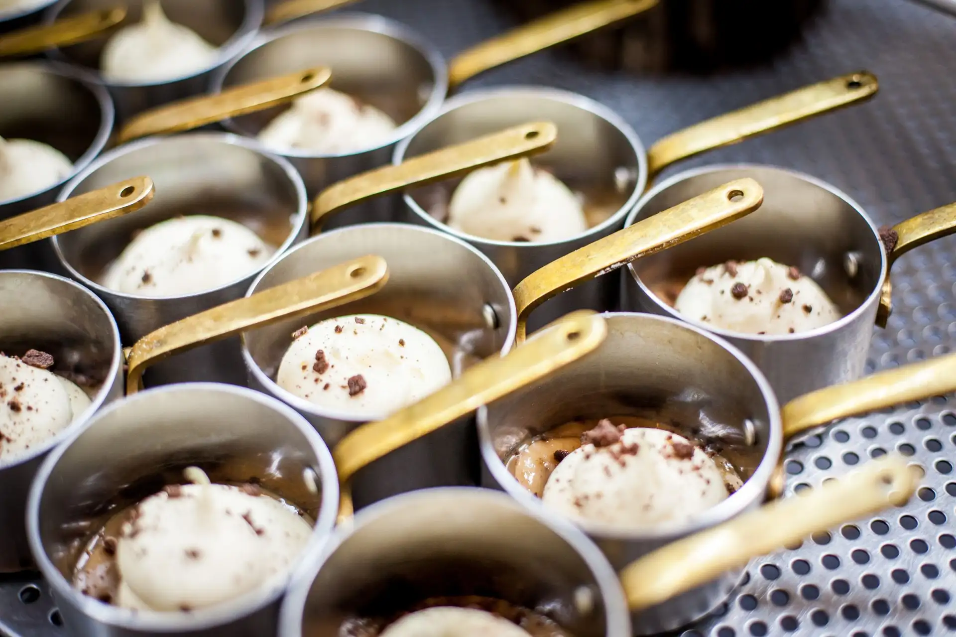 Dessert selection at the Colonel's Homestead