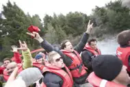 Contestents on Shotover River