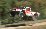Rod Millen in action at the 2005 Silverstone Race to the Sky