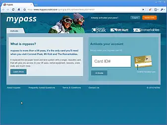 NZSki mypass