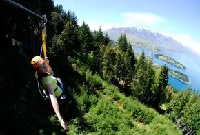 Ziptrek flying fox