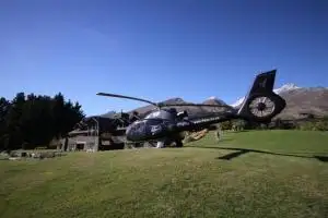 Over The Top Helicopter at Blanket Bay
