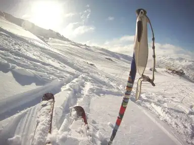 Cardrona Alpine Resort looking towards Captains Pizzeria