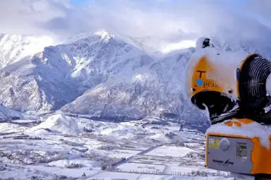 View from Coronet Peak towards The Remarkables