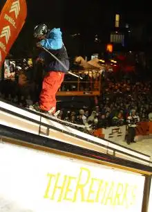 Matt Soundy busting his moves at last year's event