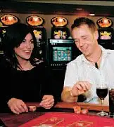 The gaming floor at SkyCity Queenstown Casino