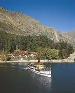 The TSS Earnslaw on Lake Wakatipu