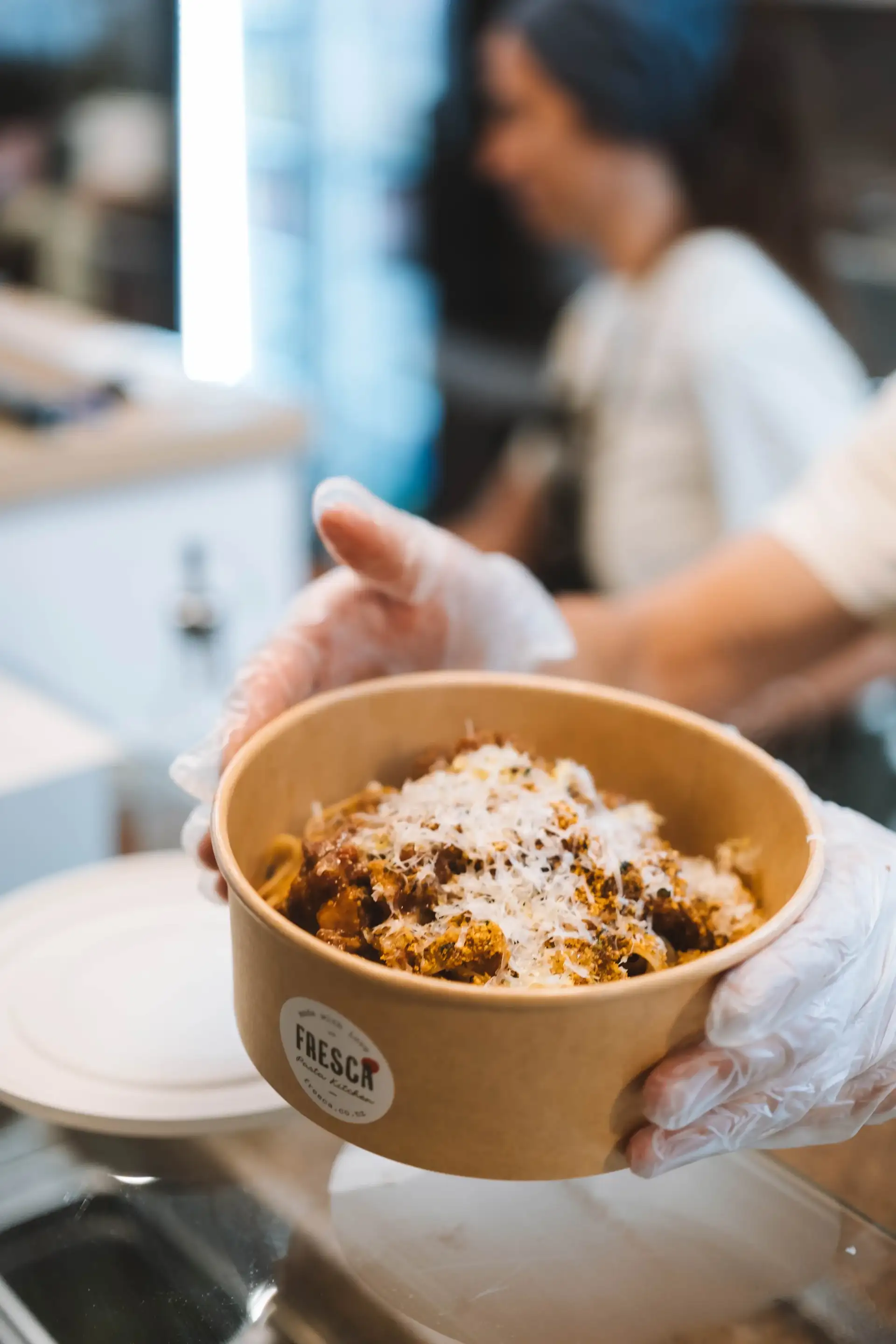 Fresh pasta dish at Fresca Pasta Kitchen