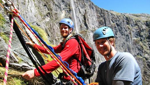 Rock Climbing Twins Help Protect New Zealand’s Natural Heritage
